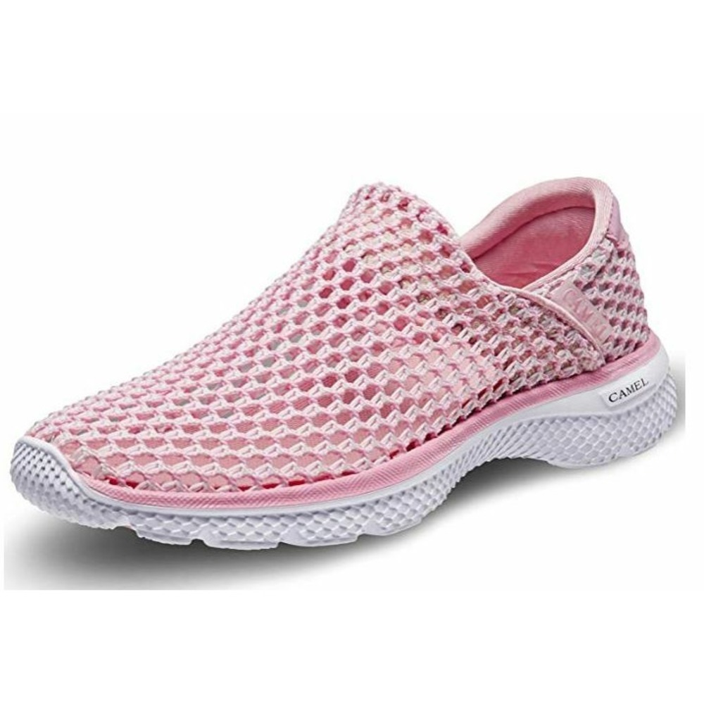 CAMEL Women Slip On Shoes Sneakers Lightweight Casual Walking PINK 8